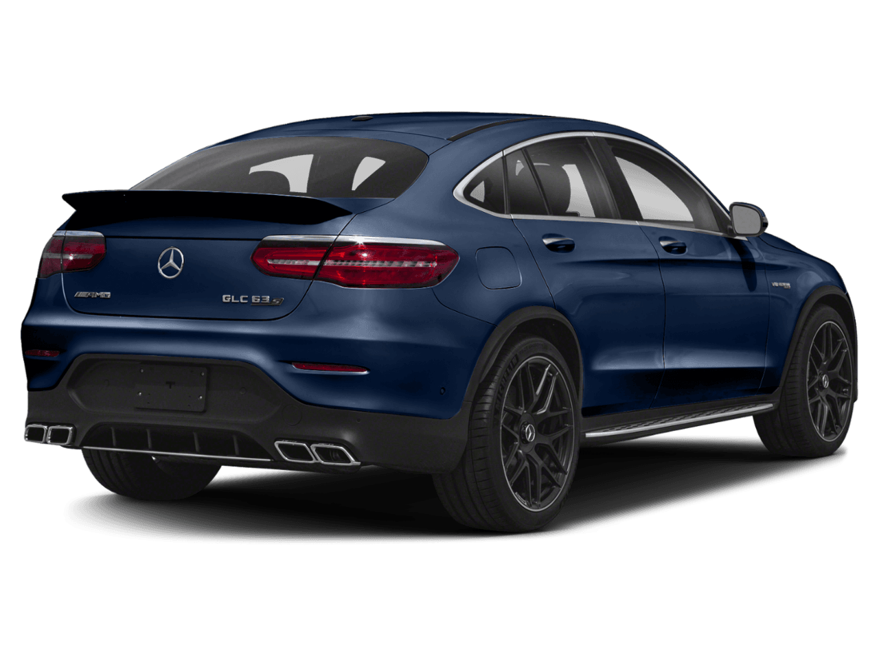 2018 Mercedes-Benz GLC AMG GLC 63 S - Rear 3/4, facing to the right