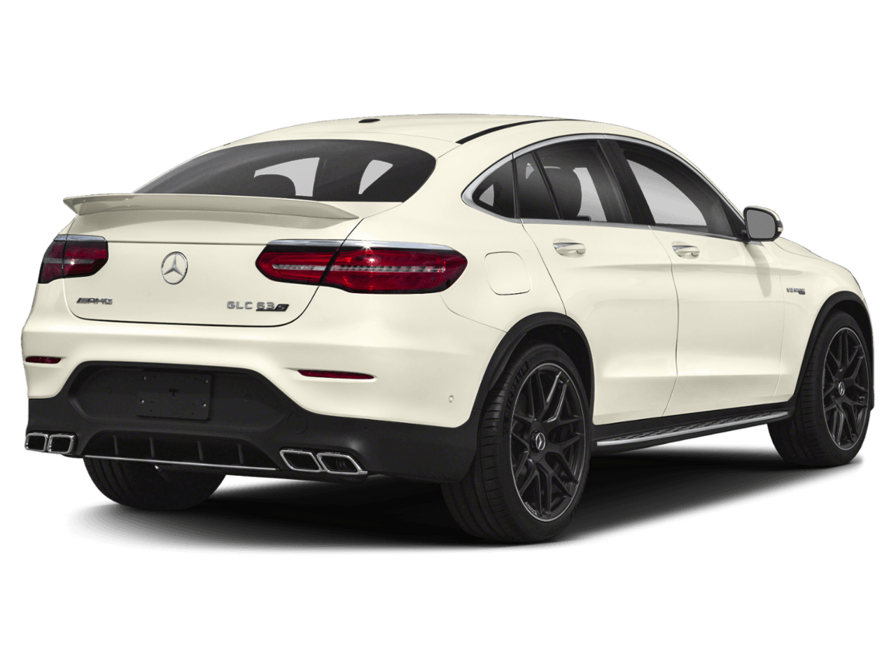 2018 Mercedes-Benz GLC AMG GLC 63 S - Rear 3/4, facing to the right
