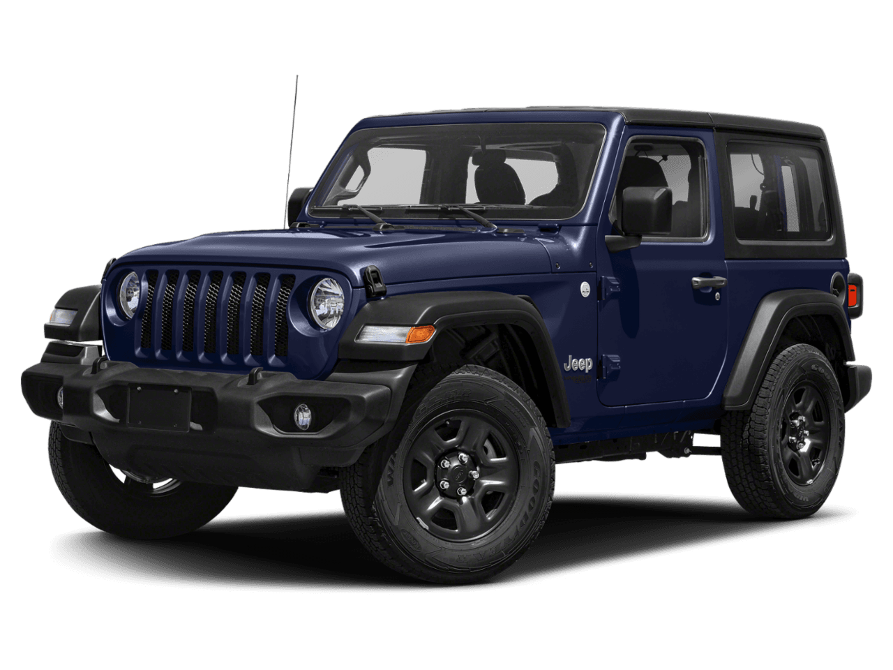 2018 Jeep Wrangler Sport - Front 3/4, facing to the left