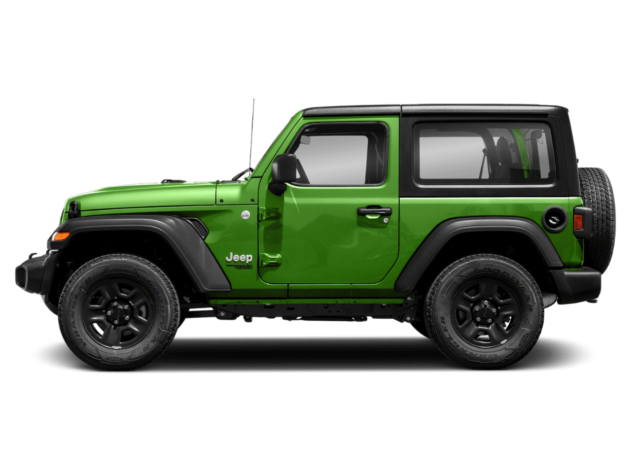 2018 Jeep Wrangler Sport - Profile, facing to the left