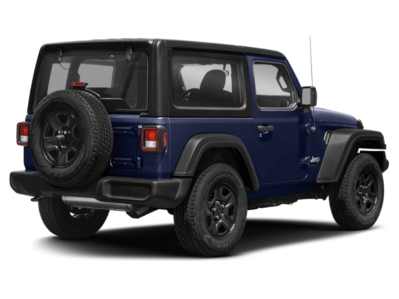 2018 Jeep Wrangler Sport - Rear 3/4, facing to the right