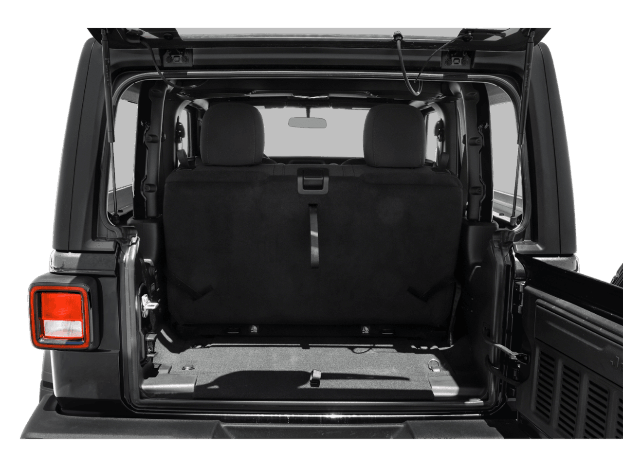 2018 Jeep Wrangler Sport - Interior Trunk with Hatch Open Feature