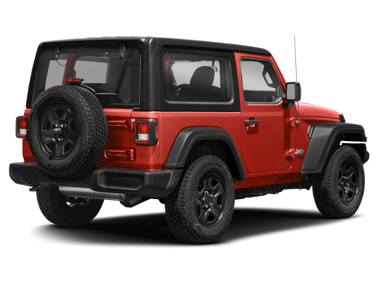 2018 Jeep Wrangler Rubicon - Rear 3/4, facing to the right