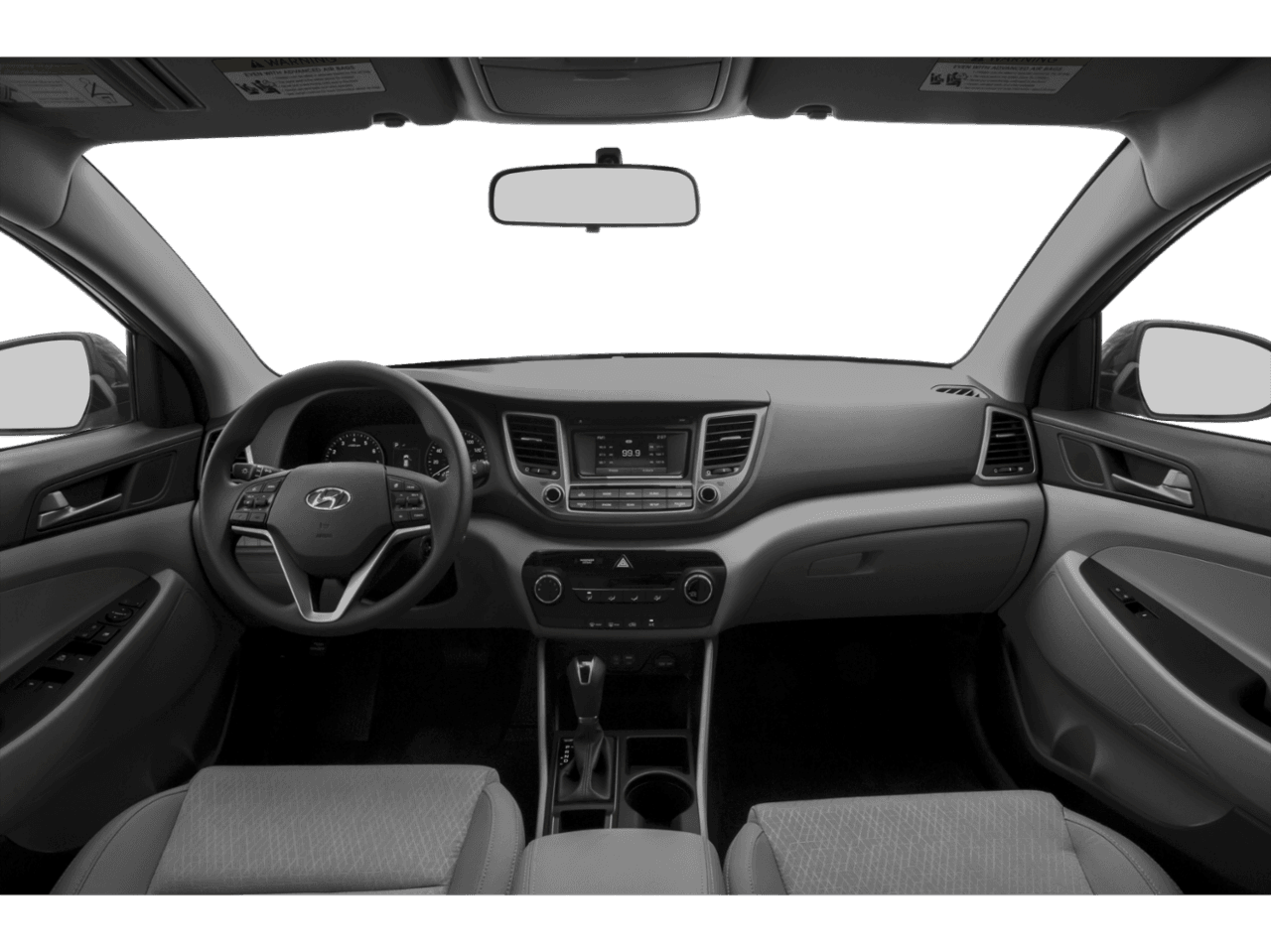 2018 Hyundai Tucson Sport - Interior Full Dash Basic