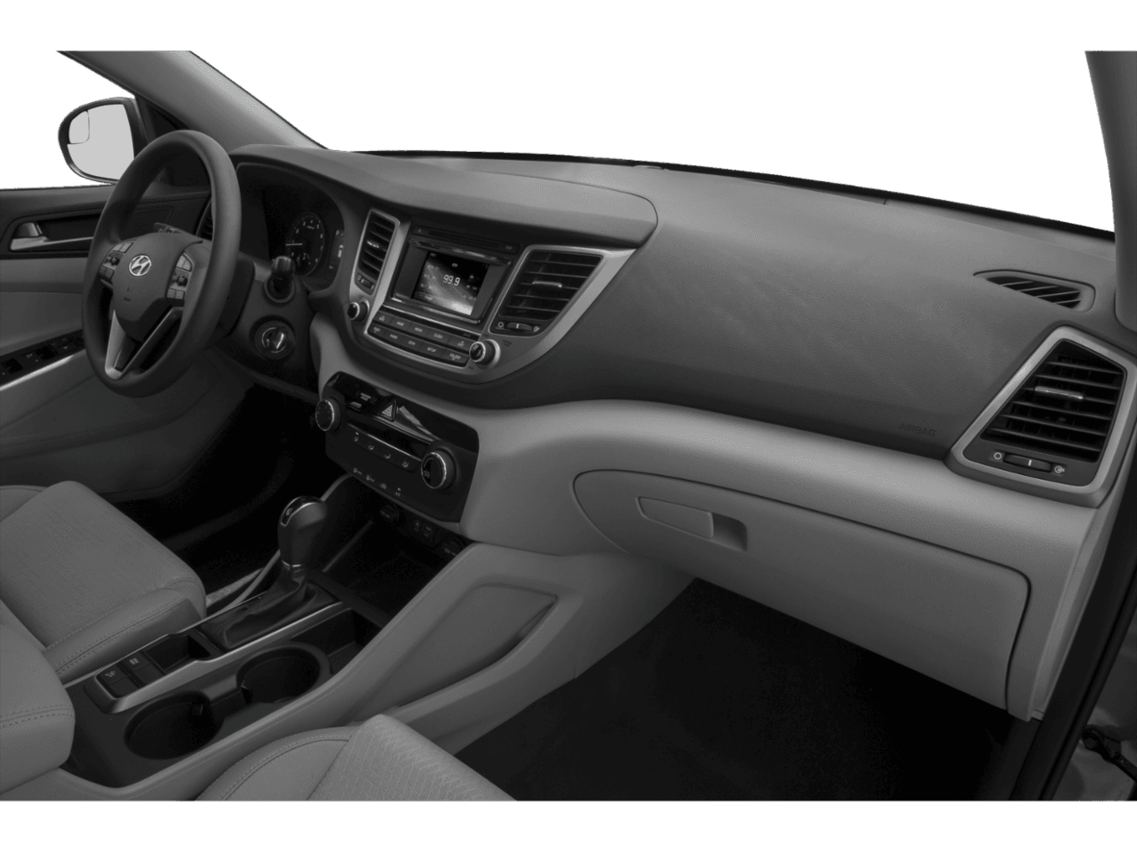 2018 Hyundai Tucson Sport - Interior Passenger Dash