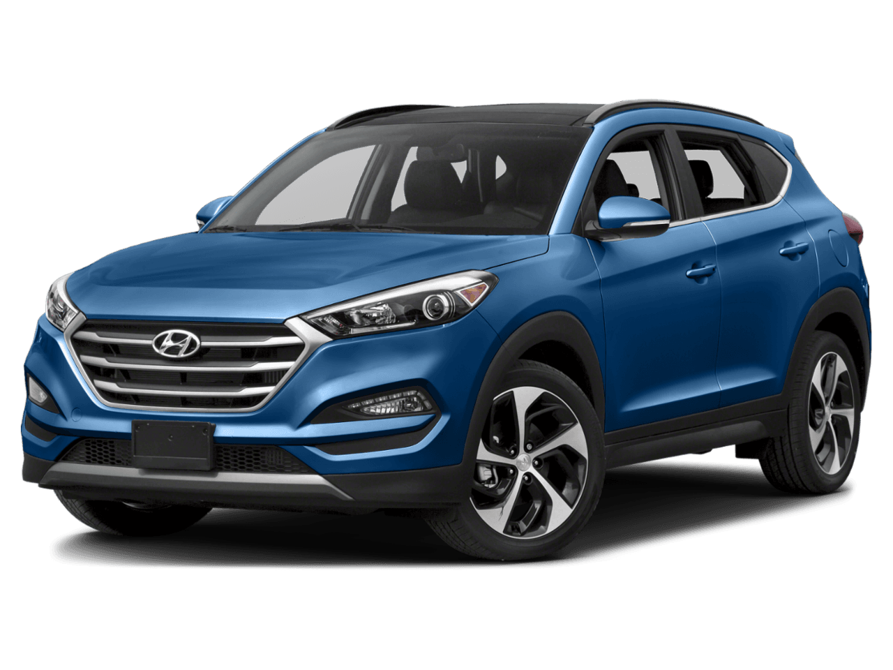2018 Hyundai Tucson Limited - Front 3/4, facing to the left