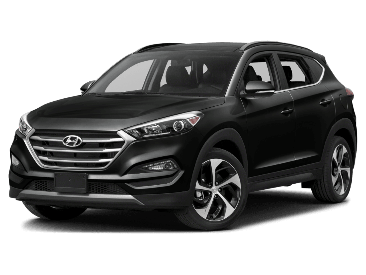2018 Hyundai Tucson Limited - Front 3/4, facing to the left