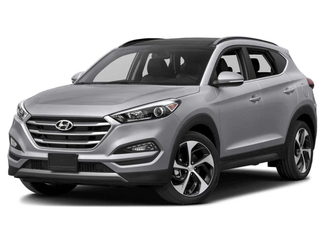 2018 Hyundai Tucson Limited - Front 3/4, facing to the left