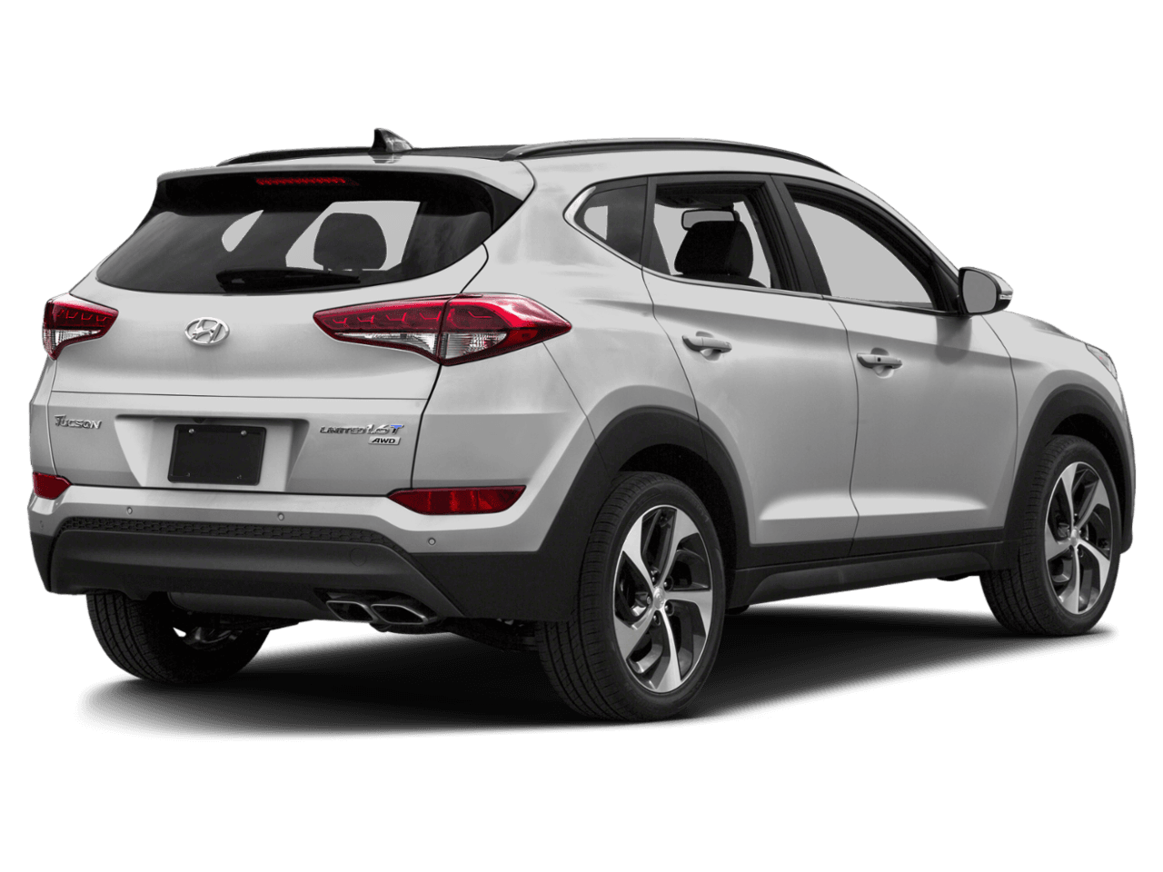 2018 Hyundai Tucson Limited - Rear 3/4, facing to the right