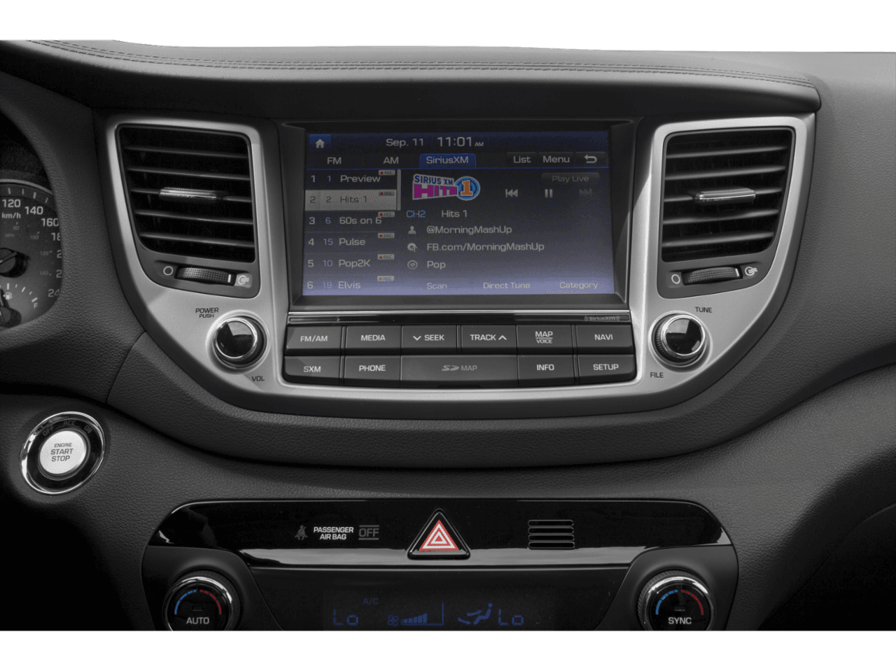 2018 Hyundai Tucson Limited - Interior Stereo System