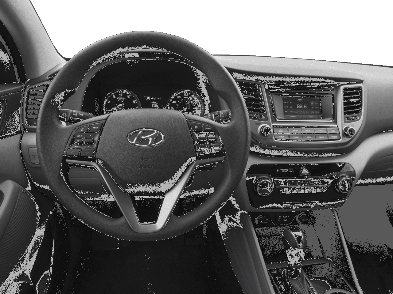 2018 Hyundai Tucson Value - Interior Drivers Dash