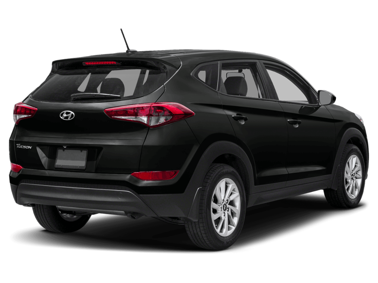 2018 Hyundai Tucson SE - Rear 3/4, facing to the right