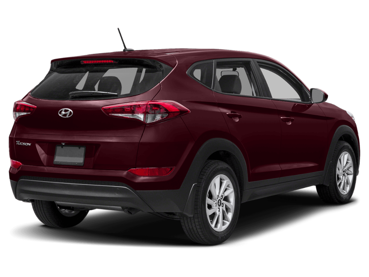 2018 Hyundai Tucson SE - Rear 3/4, facing to the right