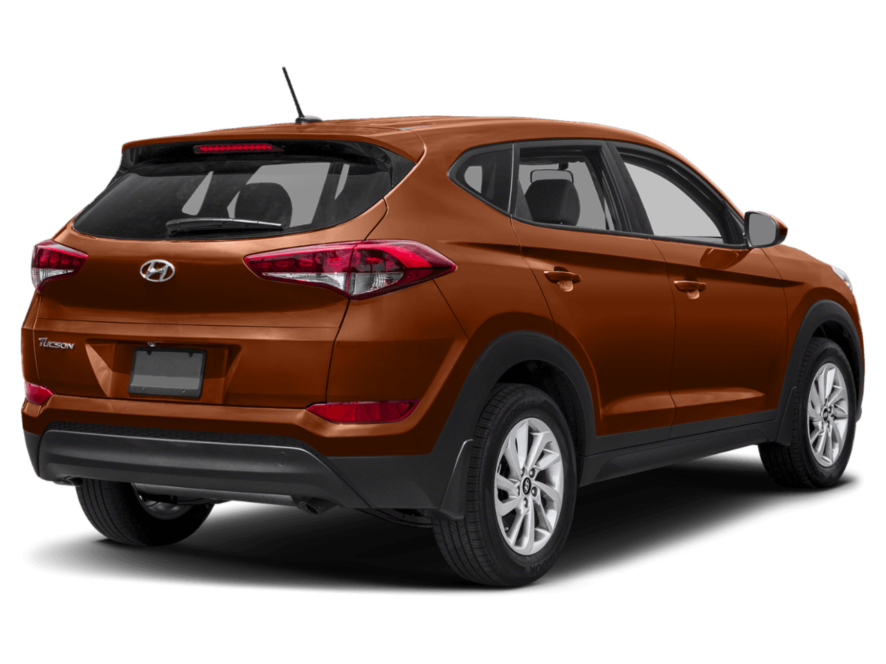 2018 Hyundai Tucson SE - Rear 3/4, facing to the right