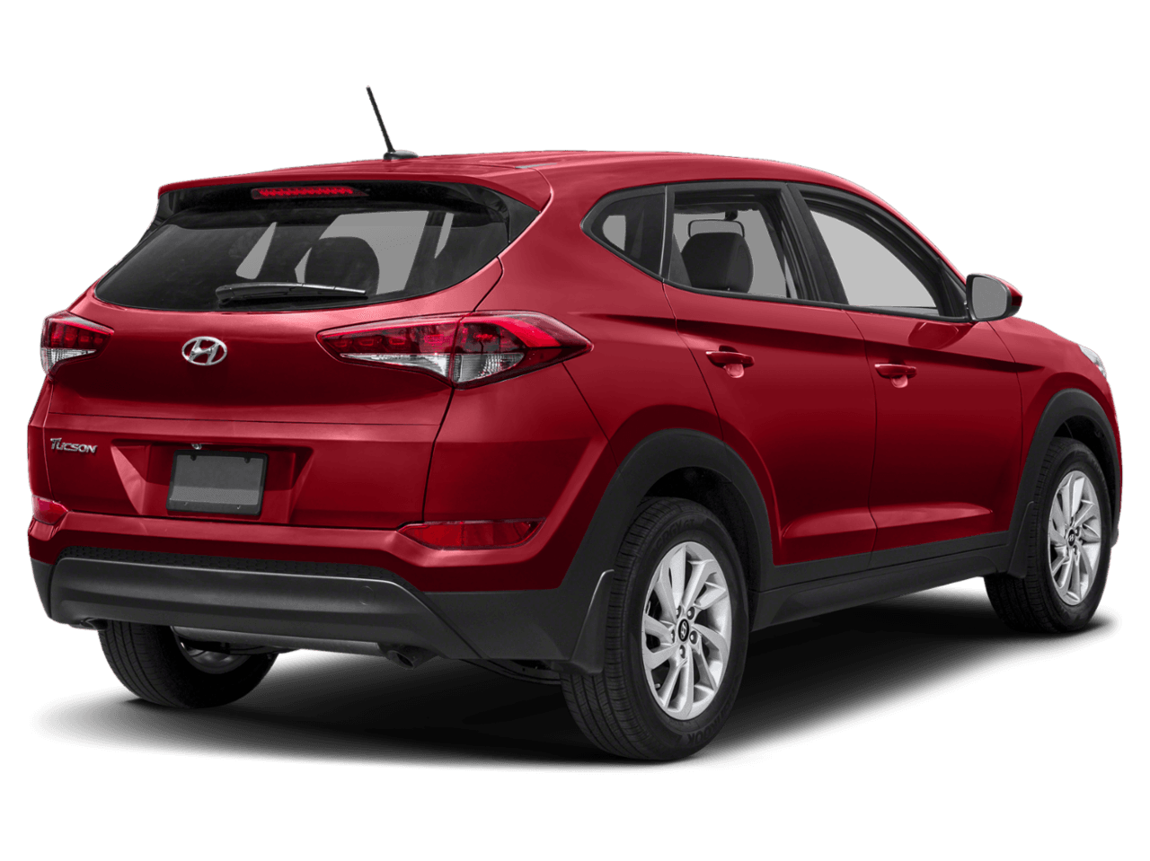2018 Hyundai Tucson SE - Rear 3/4, facing to the right
