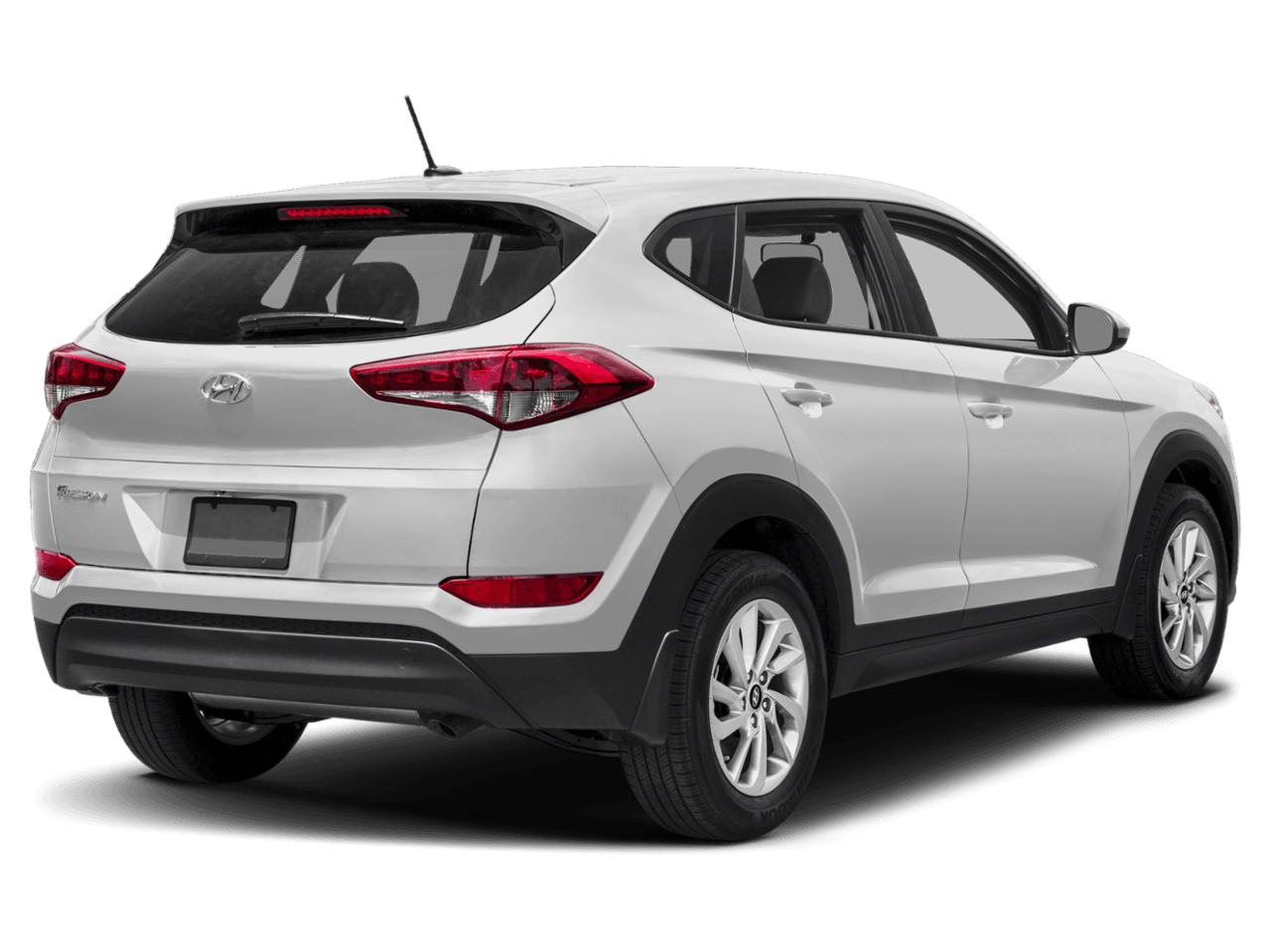 2018 Hyundai Tucson SE - Rear 3/4, facing to the right