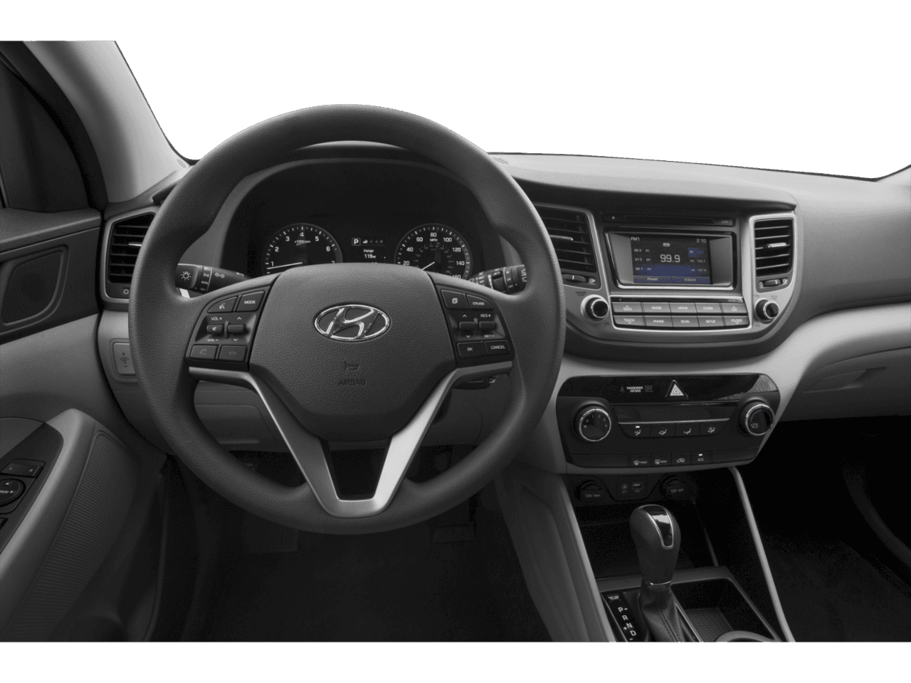 2018 Hyundai Tucson Sport - Interior Drivers Dash