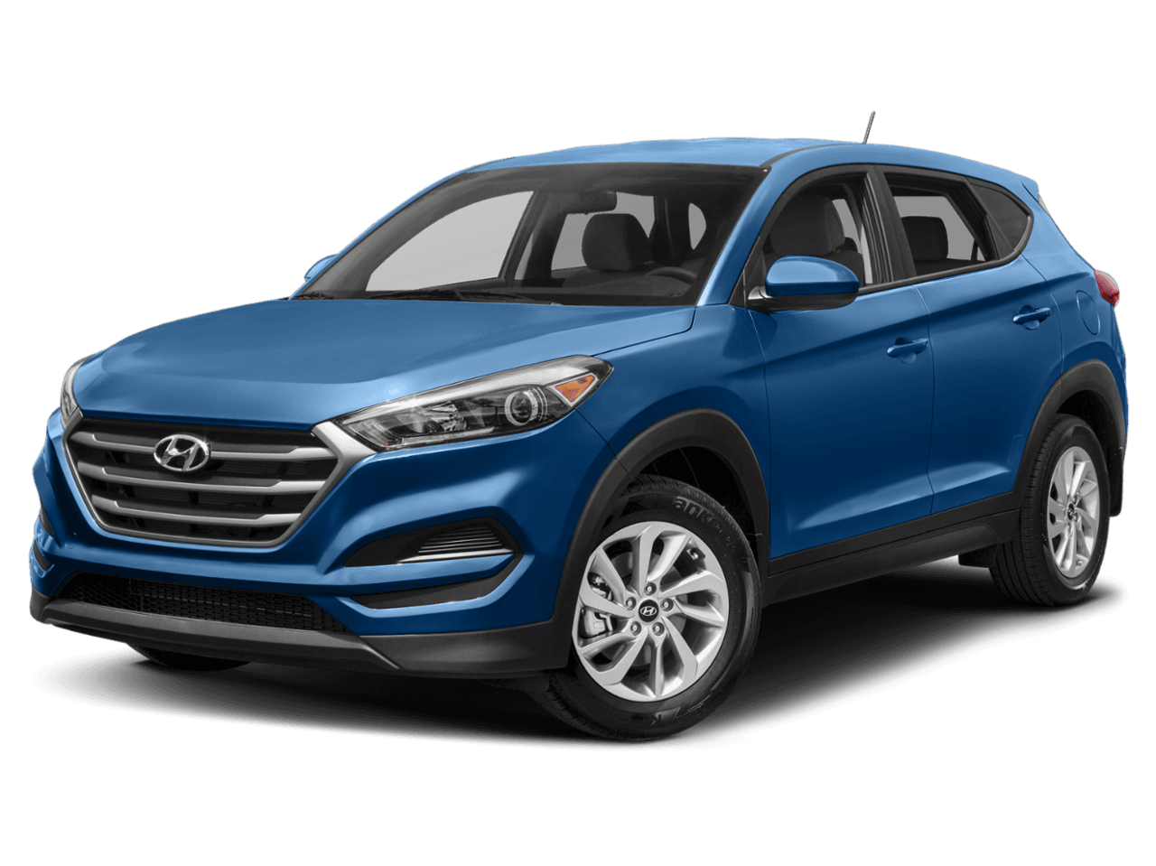 2018 Hyundai Tucson Sport - Front 3/4, facing to the left