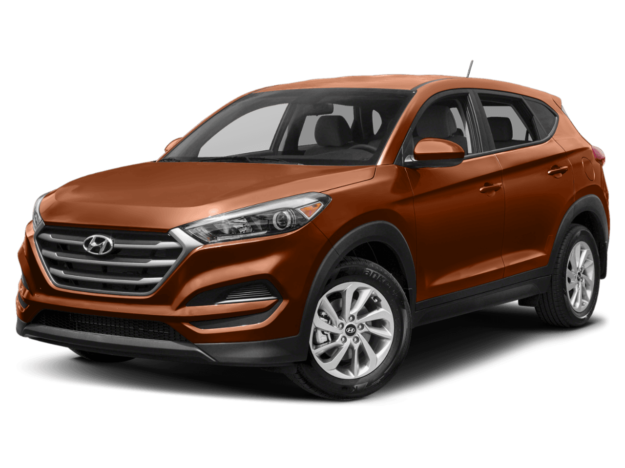 2018 Hyundai Tucson Sport - Front 3/4, facing to the left