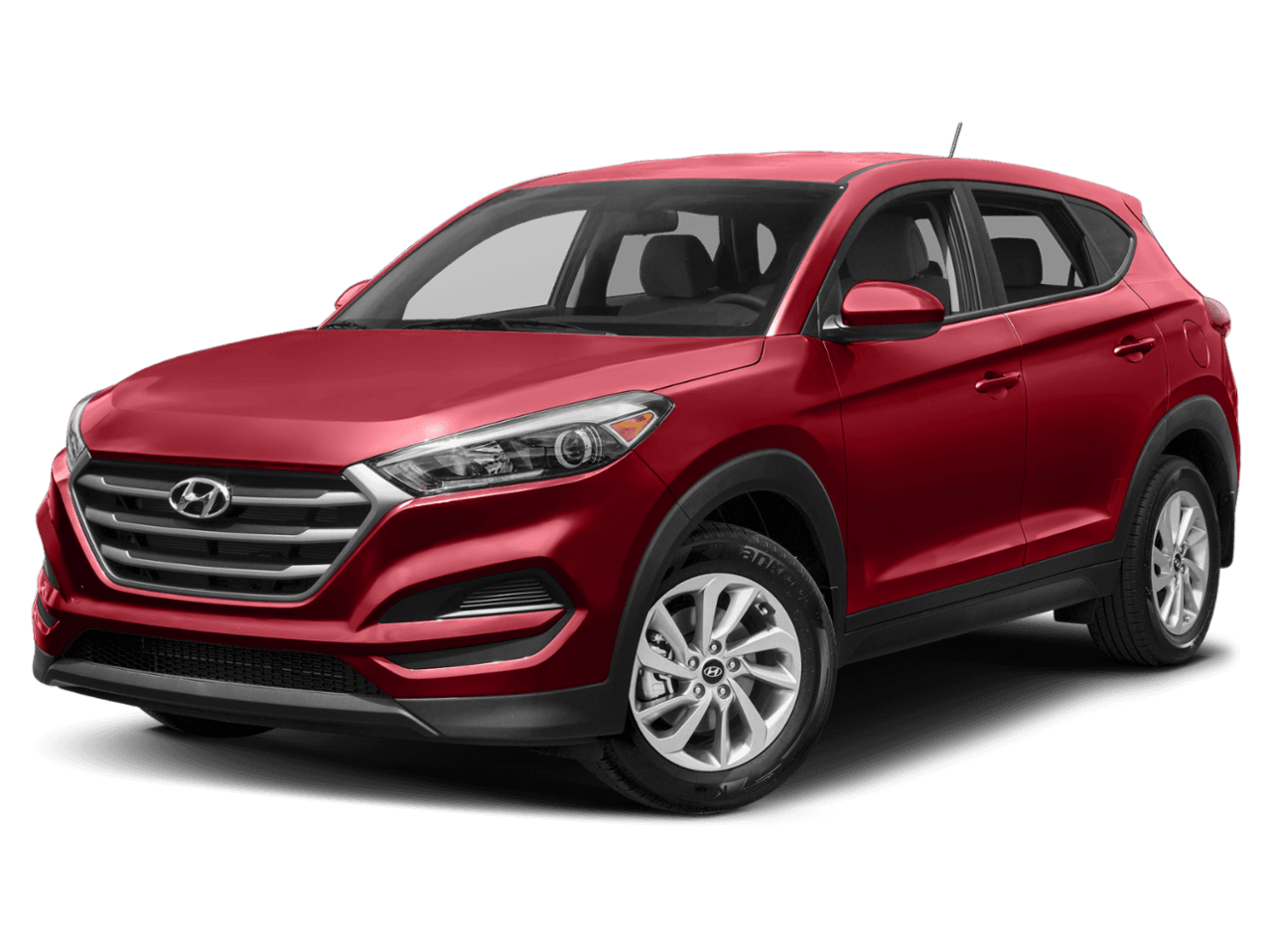 2018 Hyundai Tucson Sport - Front 3/4, facing to the left
