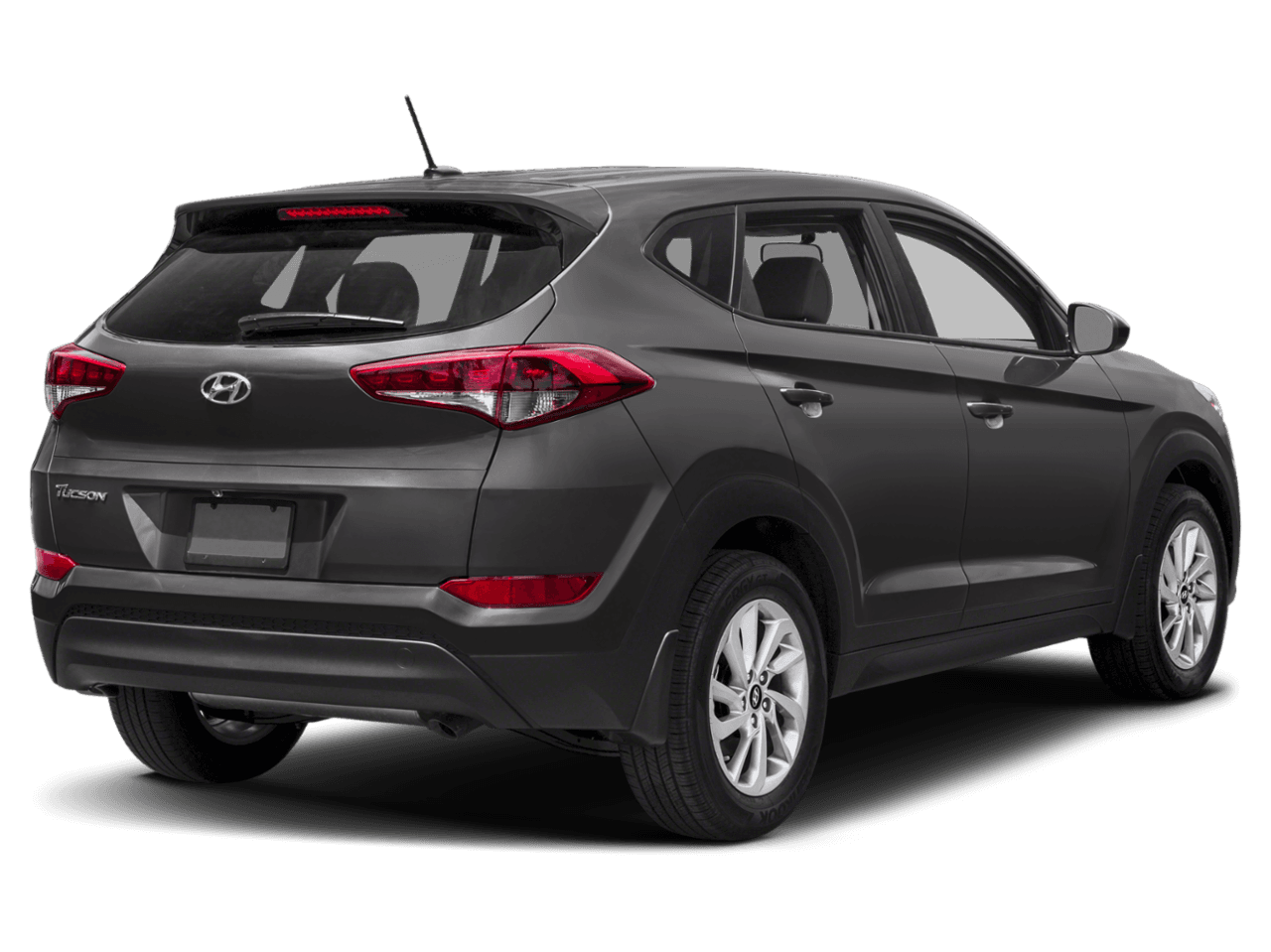 2018 Hyundai Tucson Sport - Rear 3/4, facing to the right