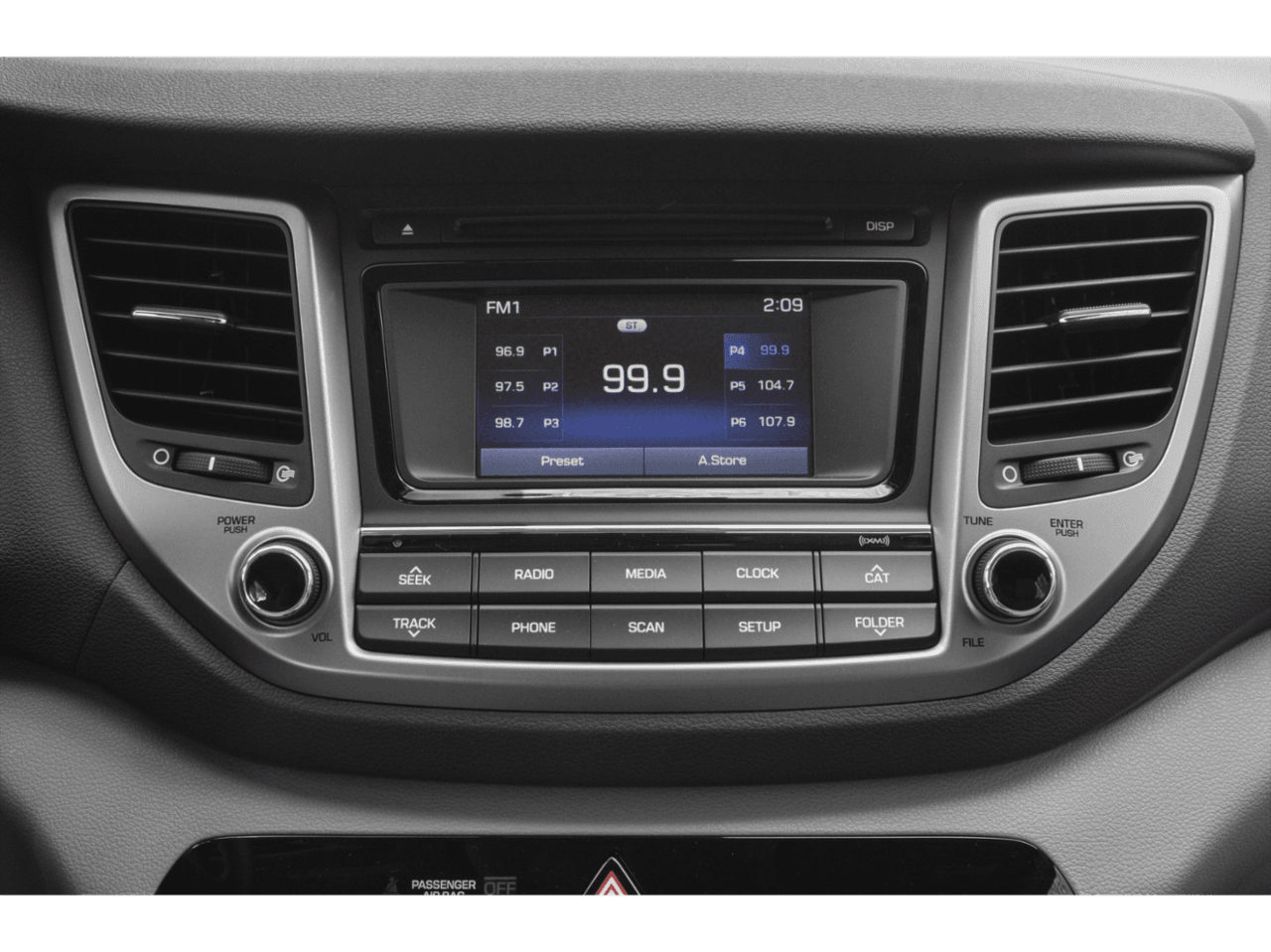 2018 Hyundai Tucson Sport - Interior Stereo System