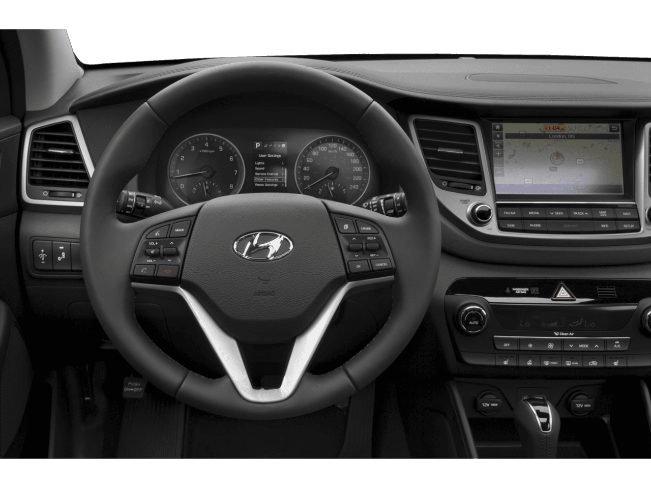 2018 Hyundai Tucson Limited - Interior Drivers Dash
