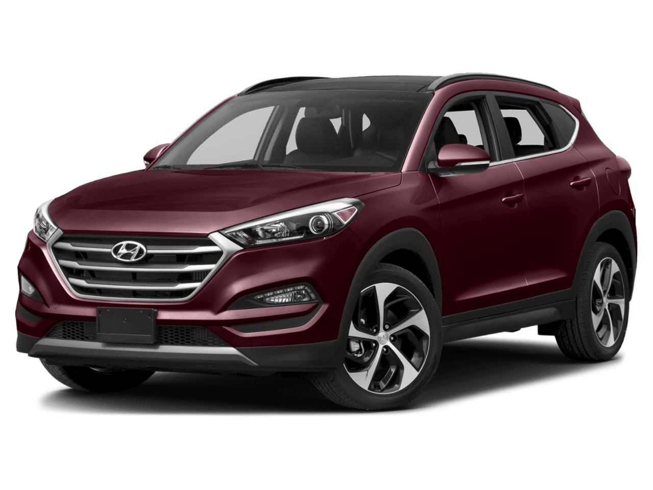 2018 Hyundai Tucson Limited - Front 3/4, facing to the left