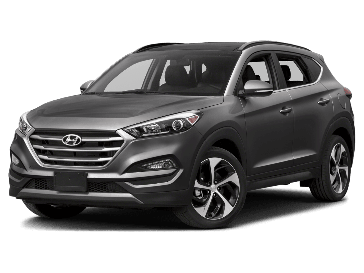2018 Hyundai Tucson Limited - Front 3/4, facing to the left