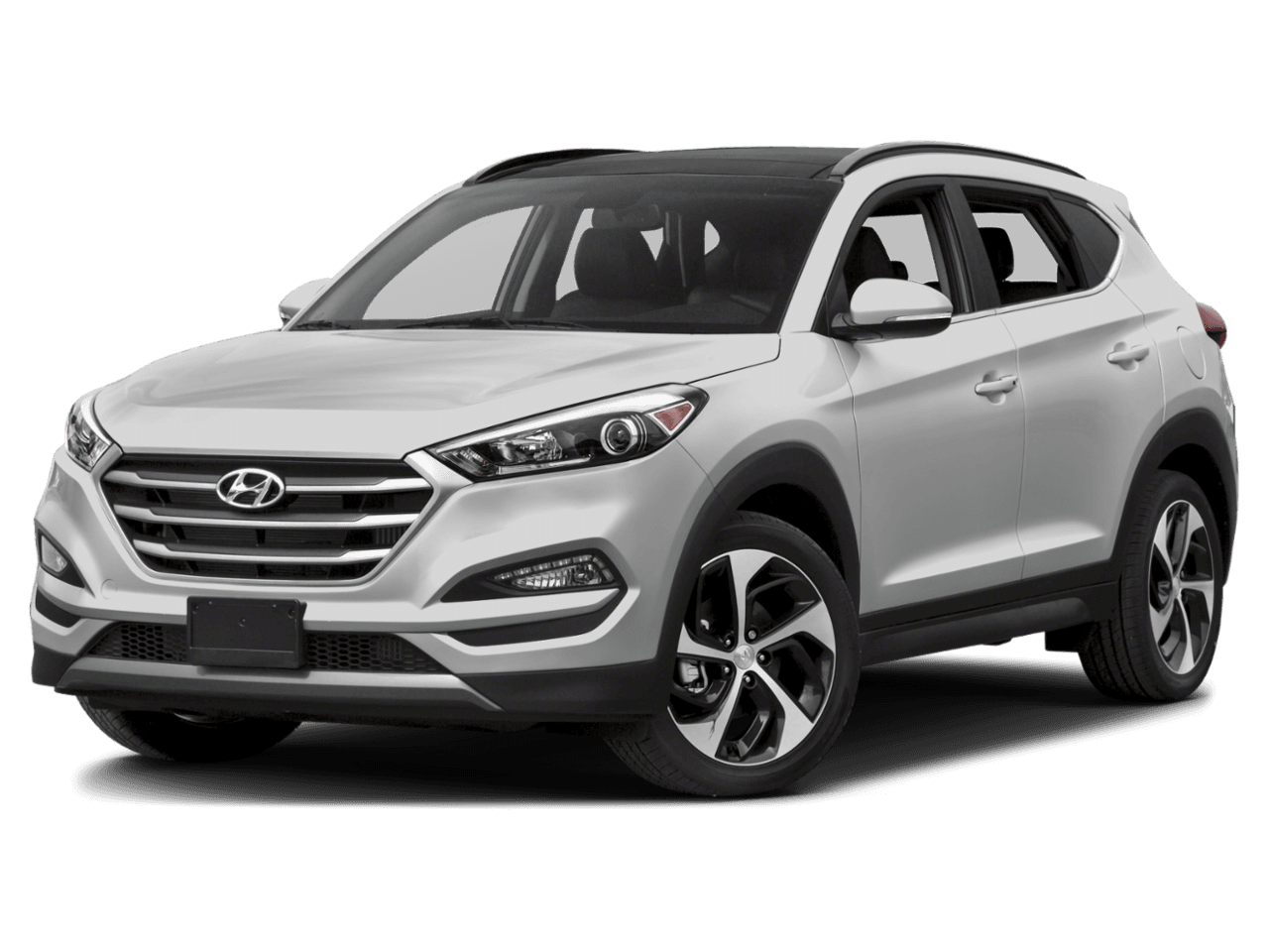 2018 Hyundai Tucson Limited - Front 3/4, facing to the left