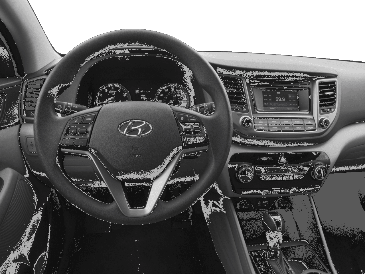 2018 Hyundai Tucson SEL - Interior Drivers Dash