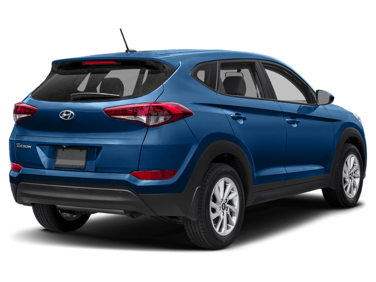 2018 Hyundai Tucson SEL Plus - Rear 3/4, facing to the right