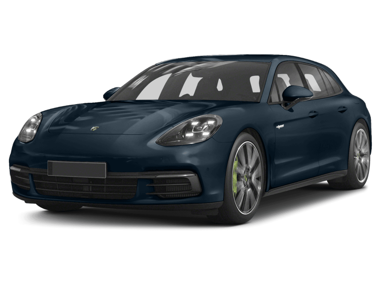 2018 Porsche Panamera Turbo S E-Hybrid - Front 3/4, facing to the left