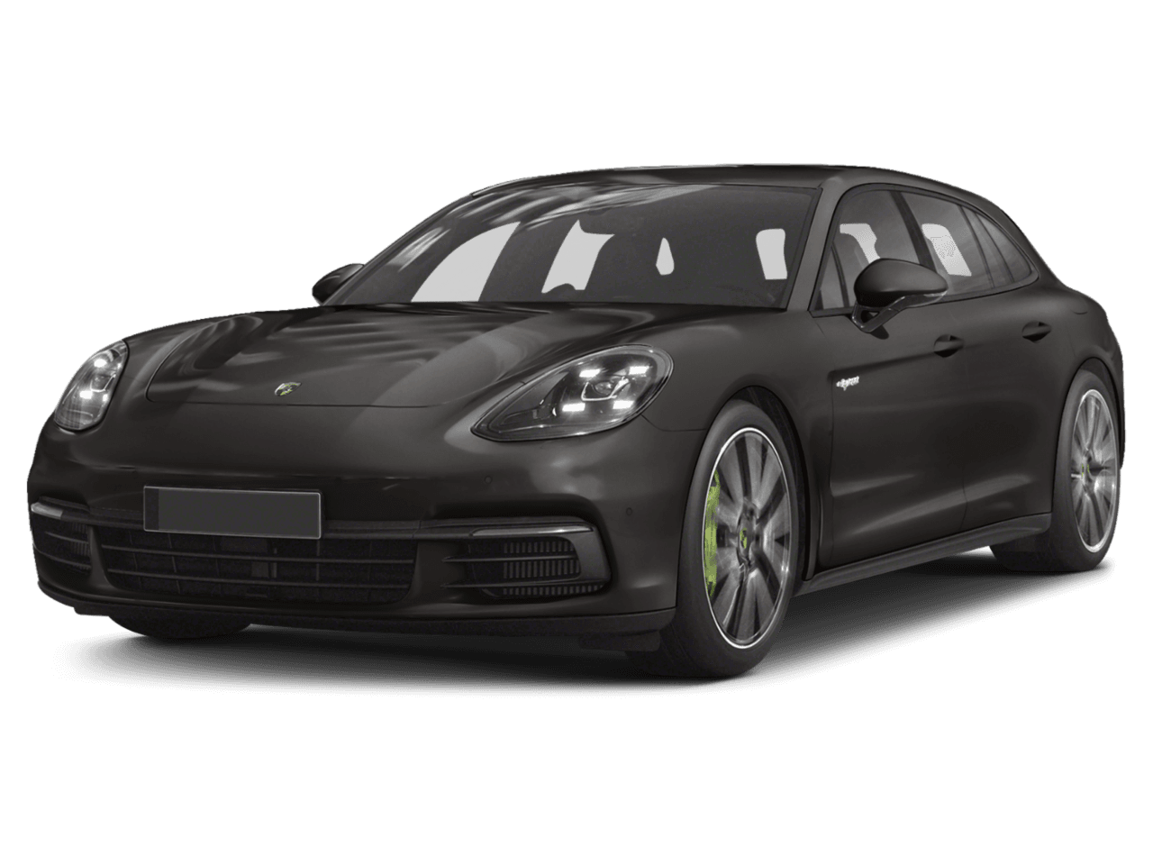 2018 Porsche Panamera Turbo S E-Hybrid - Front 3/4, facing to the left
