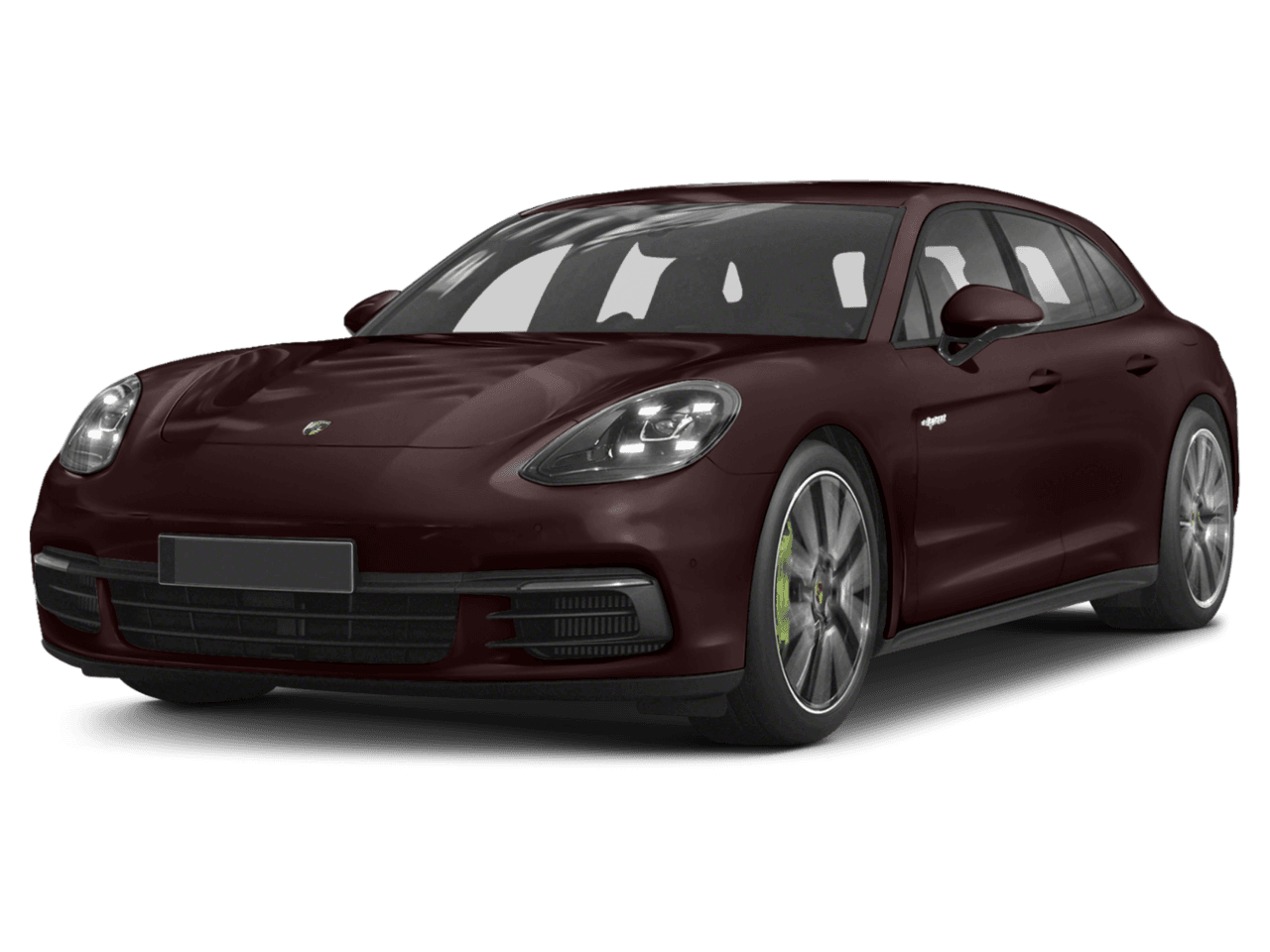 2018 Porsche Panamera Turbo S E-Hybrid - Front 3/4, facing to the left