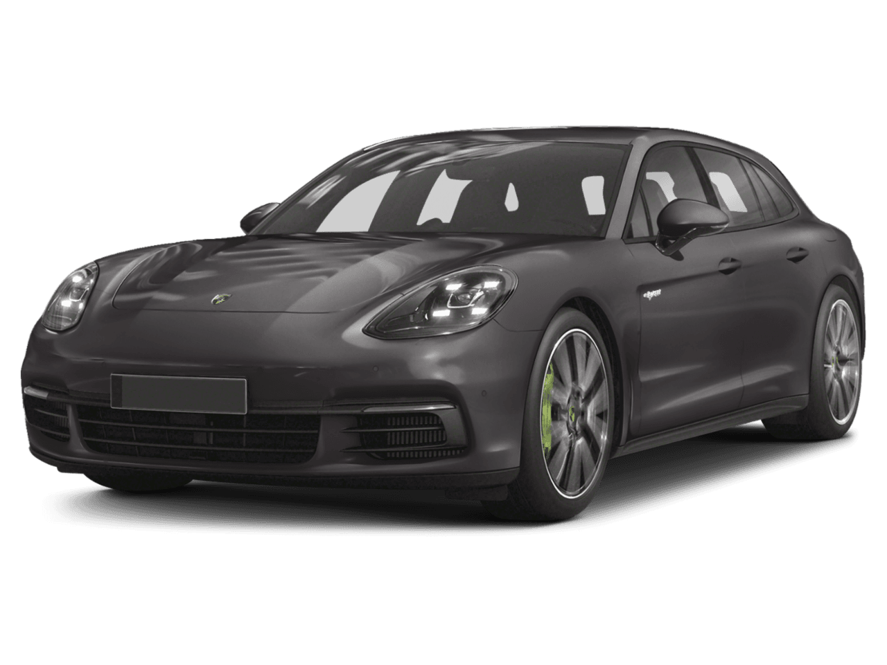 2018 Porsche Panamera Turbo S E-Hybrid - Front 3/4, facing to the left