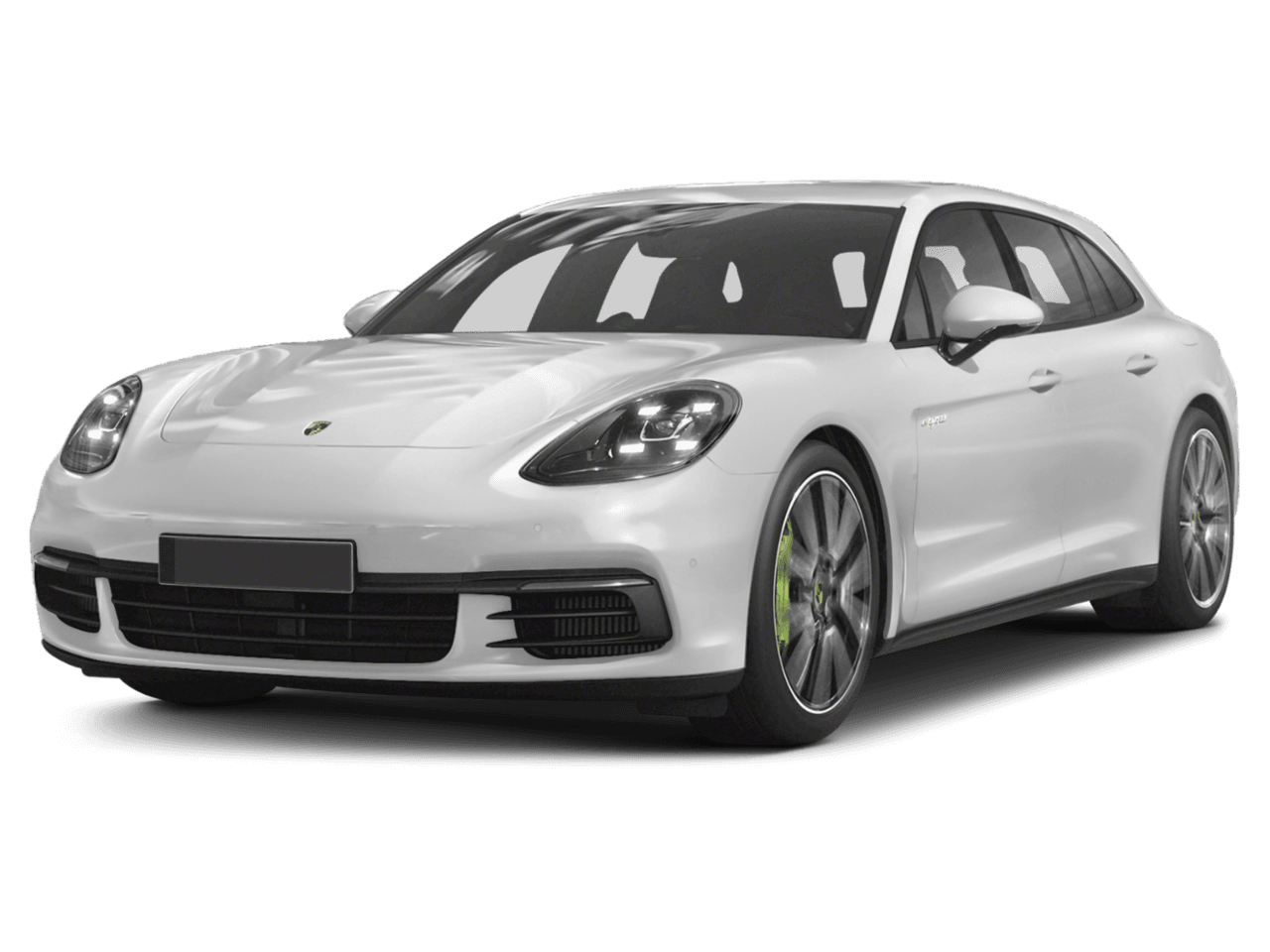 2018 Porsche Panamera Turbo S E-Hybrid - Front 3/4, facing to the left