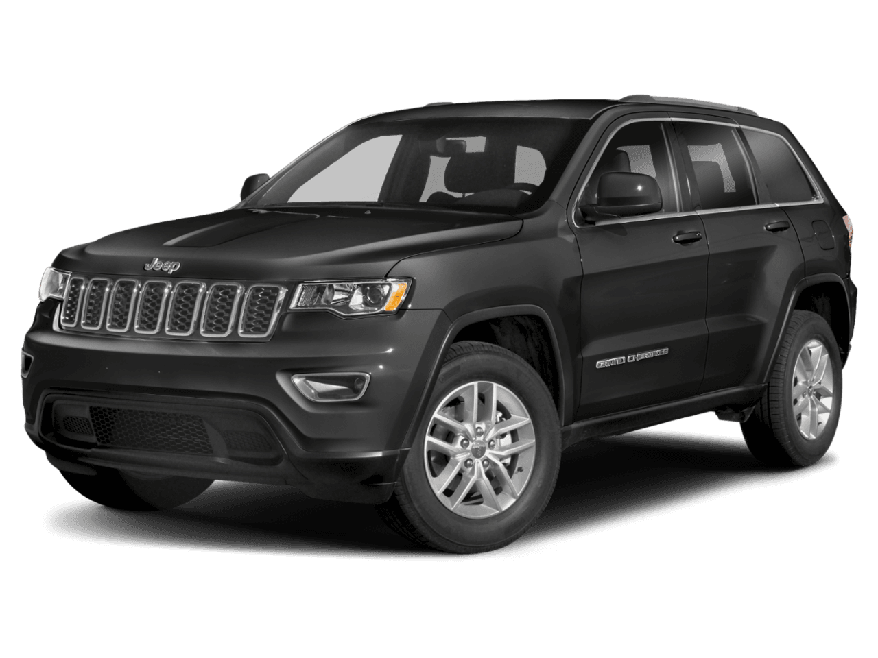 2018 Jeep Grand Cherokee Upland - Front 3/4, facing to the left
