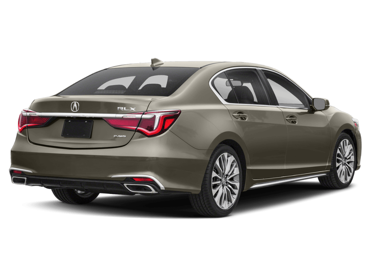 2018 Acura RLX w/Technology Pkg - Rear 3/4, facing to the right