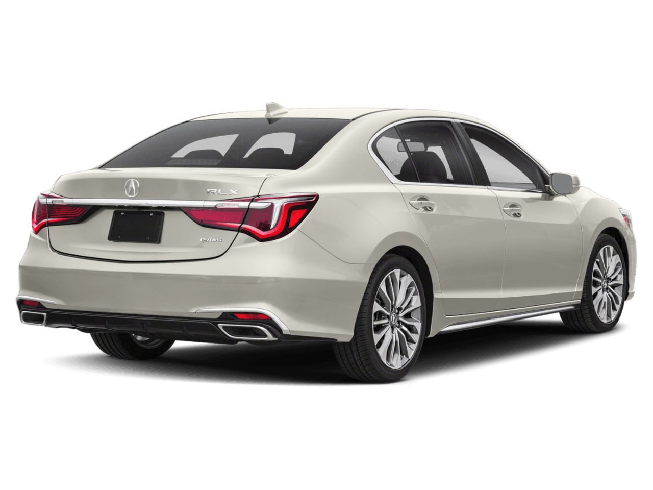 2018 Acura RLX w/Technology Pkg - Rear 3/4, facing to the right