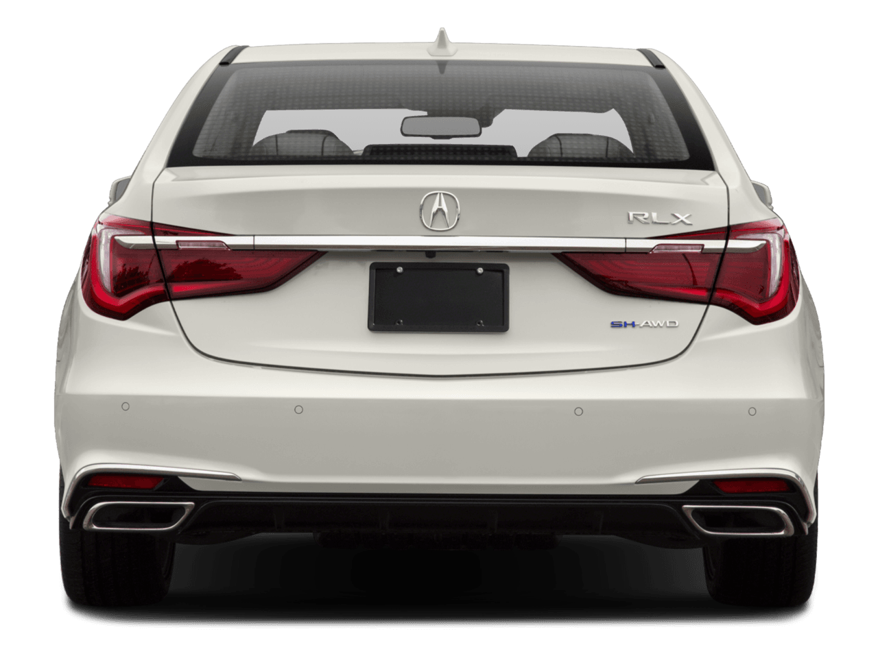 2018 Acura RLX Sport Hybrid w/Advance Pkg - Rear (full)