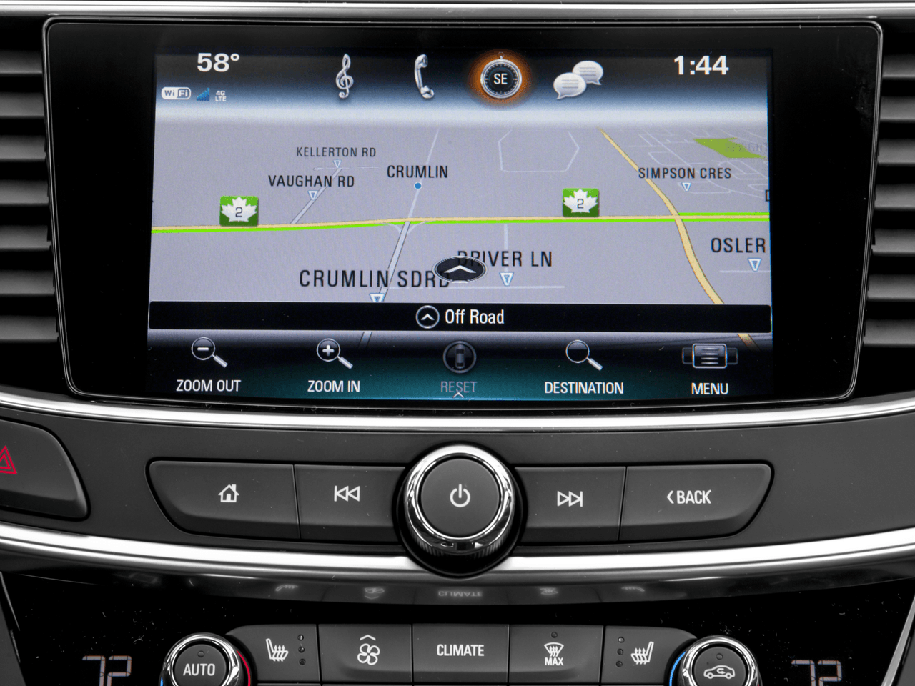2018 Buick LaCrosse Avenir - Interior Navigation System
