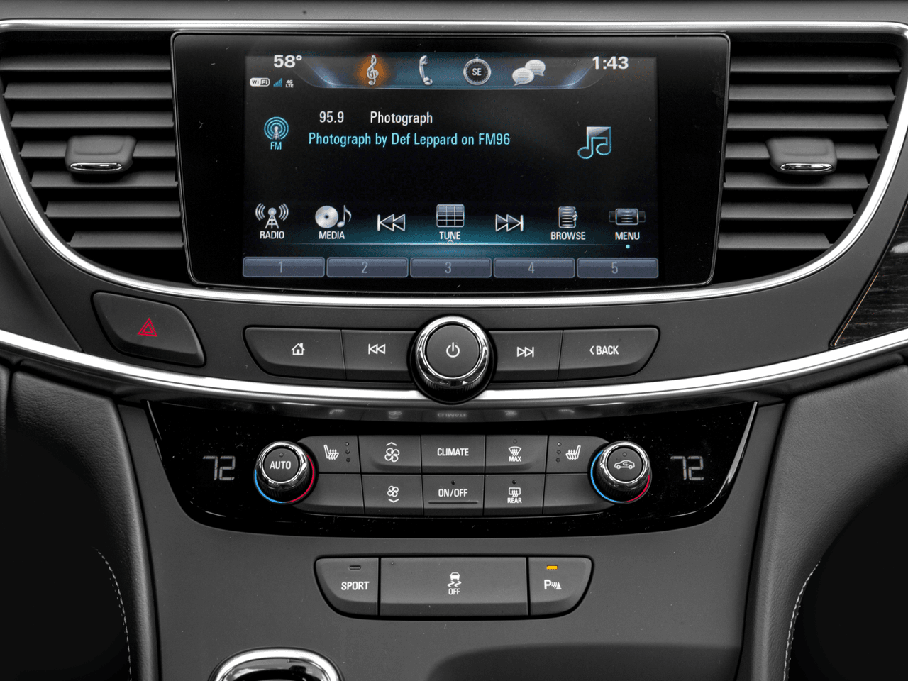 2018 Buick LaCrosse Avenir - Interior Stereo System