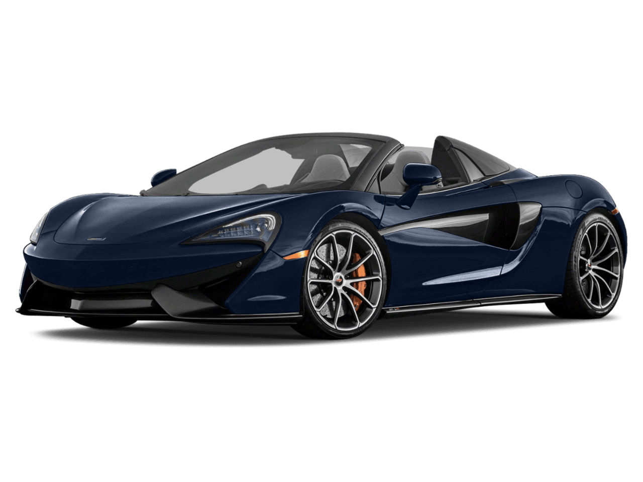 2018 McLaren 570S  - Front 3/4, facing to the left