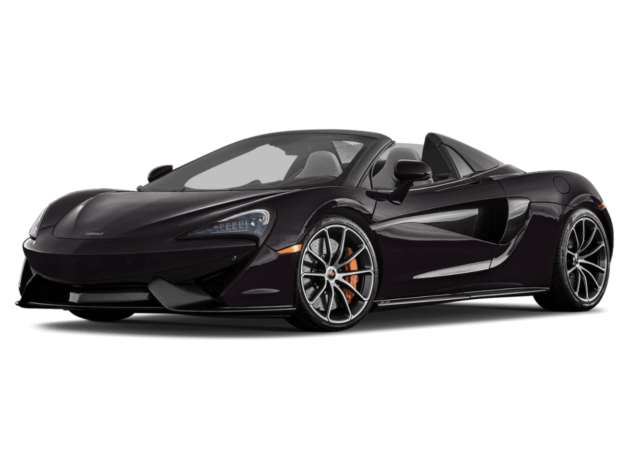 2018 McLaren 570S  - Front 3/4, facing to the left