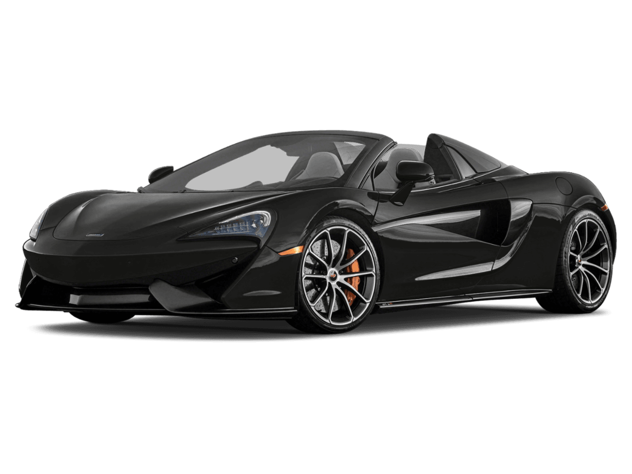 2018 McLaren 570S  - Front 3/4, facing to the left