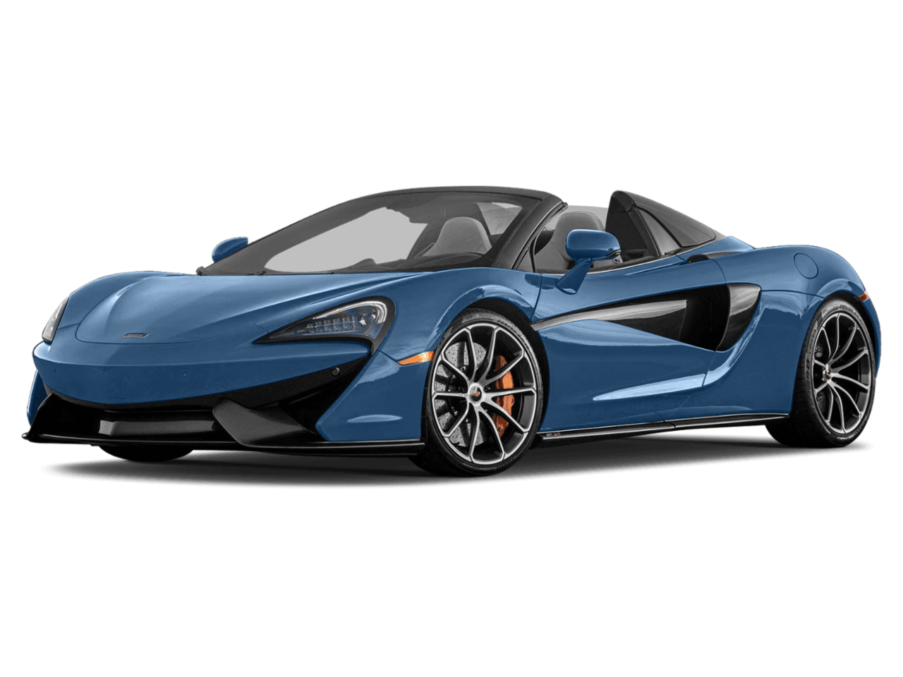 2018 McLaren 570S  - Front 3/4, facing to the left