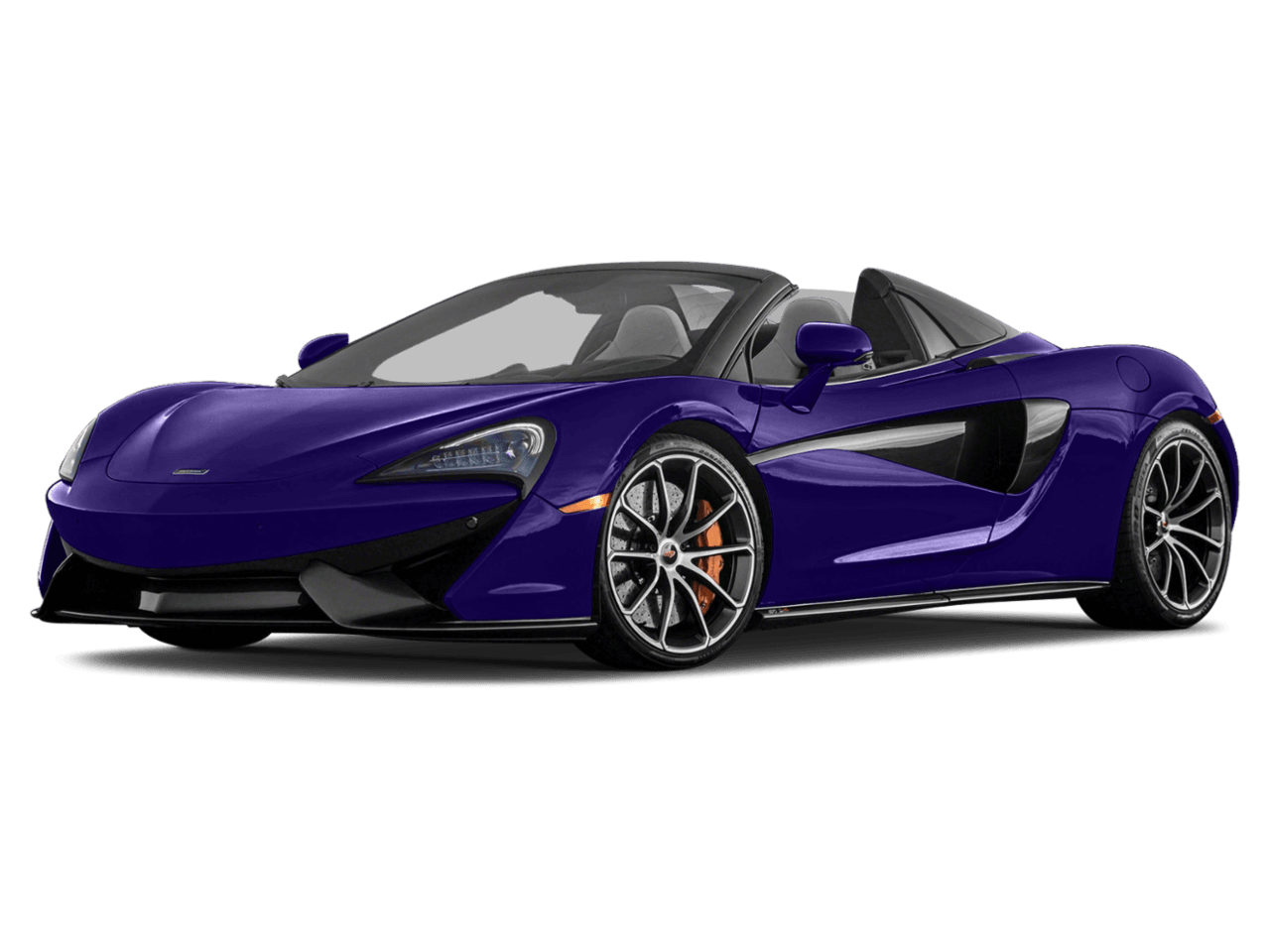 2018 McLaren 570S  - Front 3/4, facing to the left