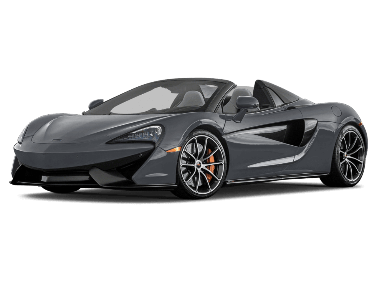 2018 McLaren 570S  - Front 3/4, facing to the left