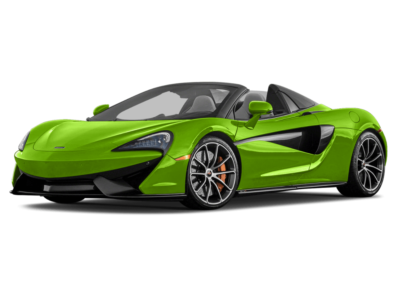 2018 McLaren 570S  - Front 3/4, facing to the left